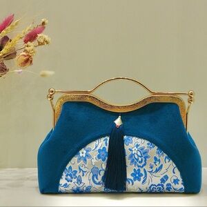 japanese bag, evening clutch, clutch purse, wedding clutch, bridal clutch